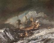 Joseph Mallord William Turner Boat and war Germany oil painting artist